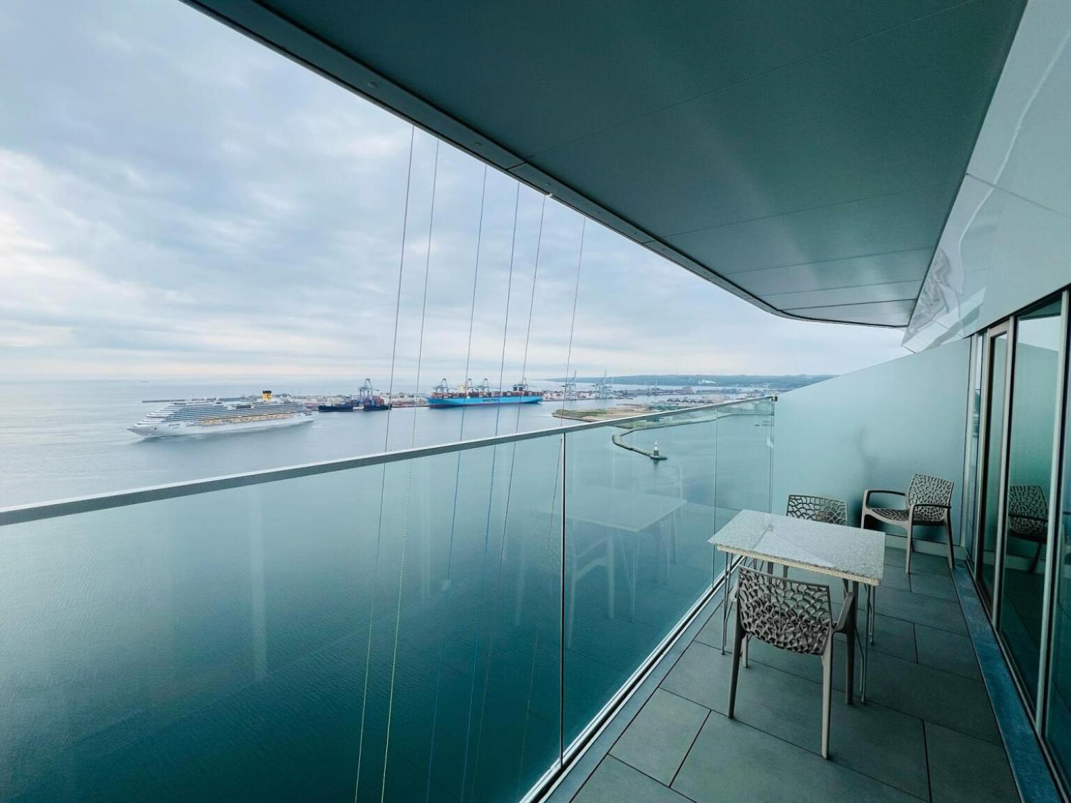 26-Etage Lejlighed Med Utrolig Havudsigt Aarhus Exterior photo